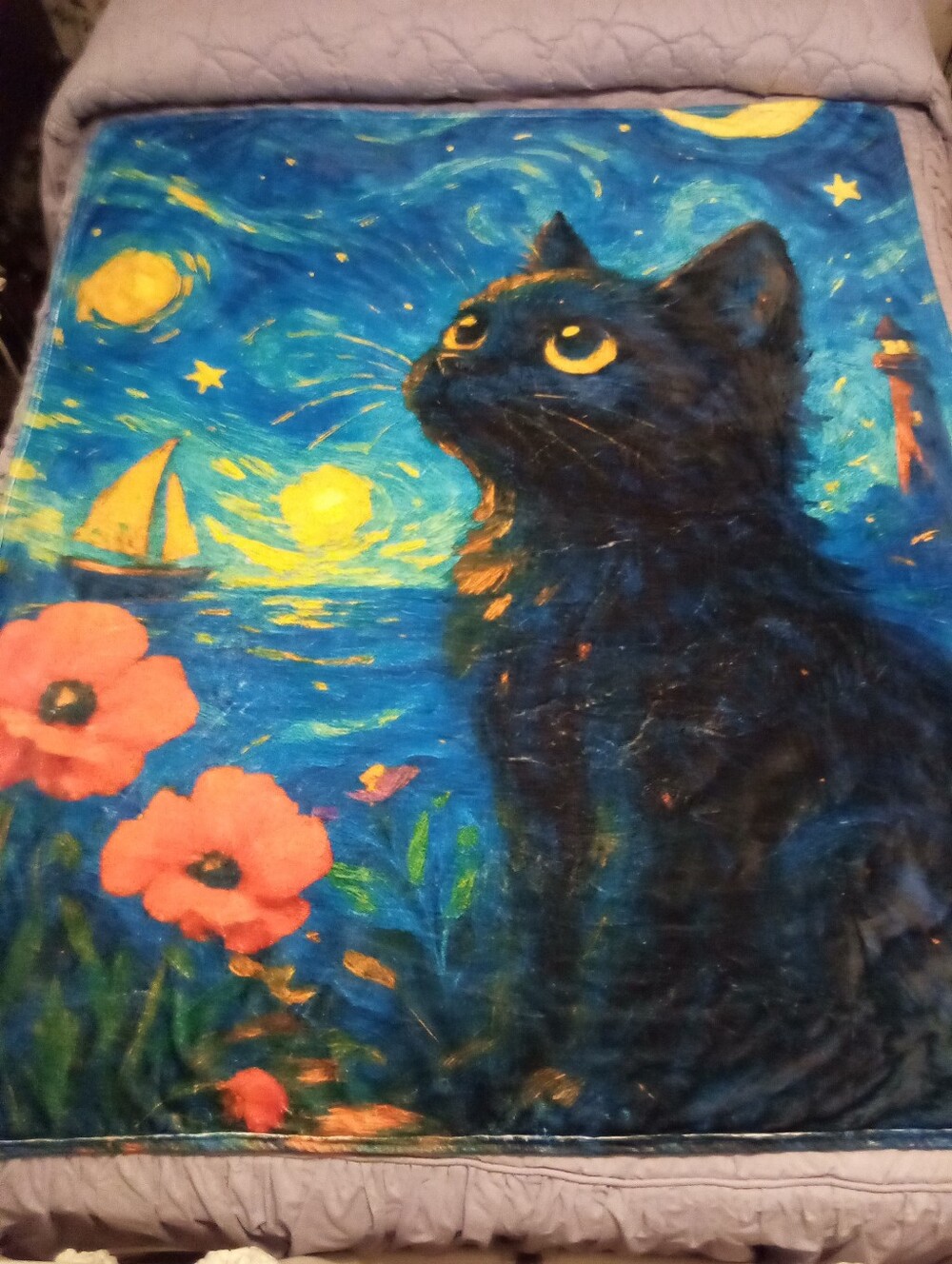 New, Cat Blanket